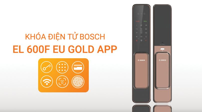 Mở khóa linh hoạt với 6 phương thức